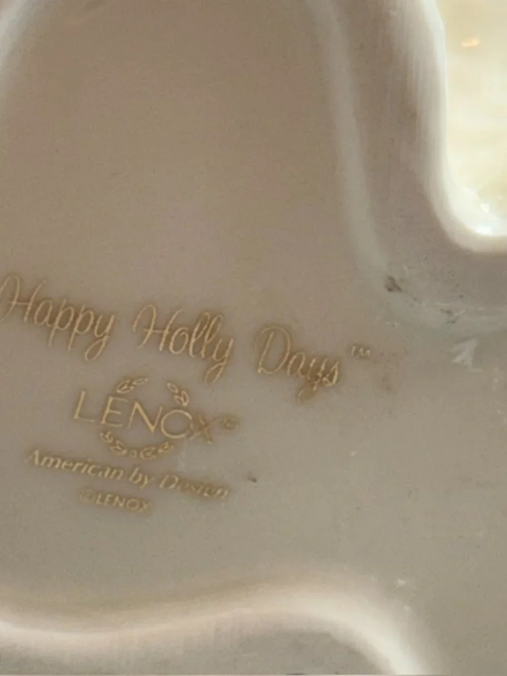 Lenox vintage christmas